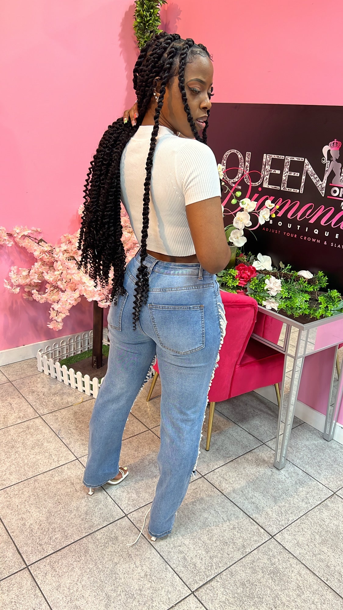 Khloe Pearl Jeans