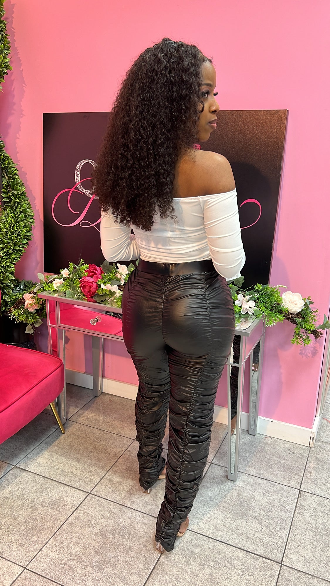 Extra Stack Leggings - Black