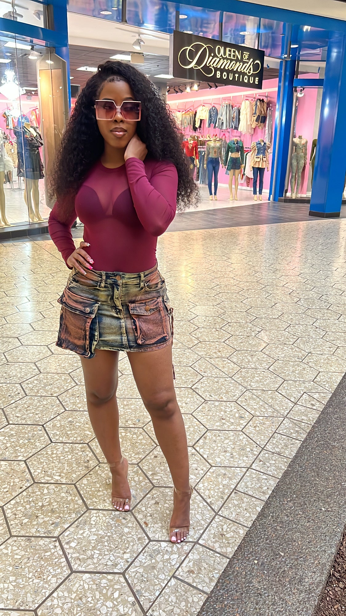 Cargo Skirt - Multi Tint
