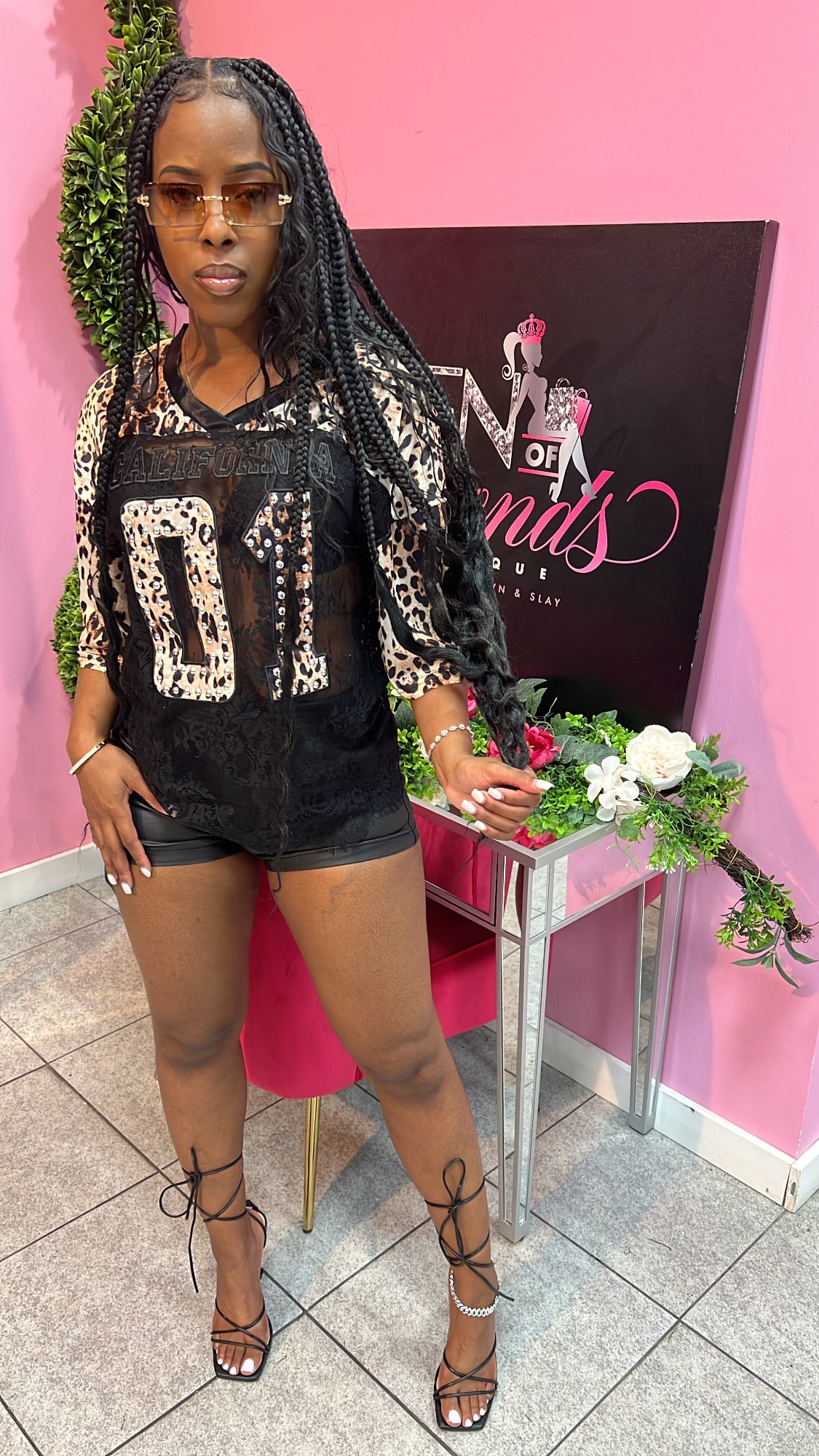 Wild Lace Varsity Tee
