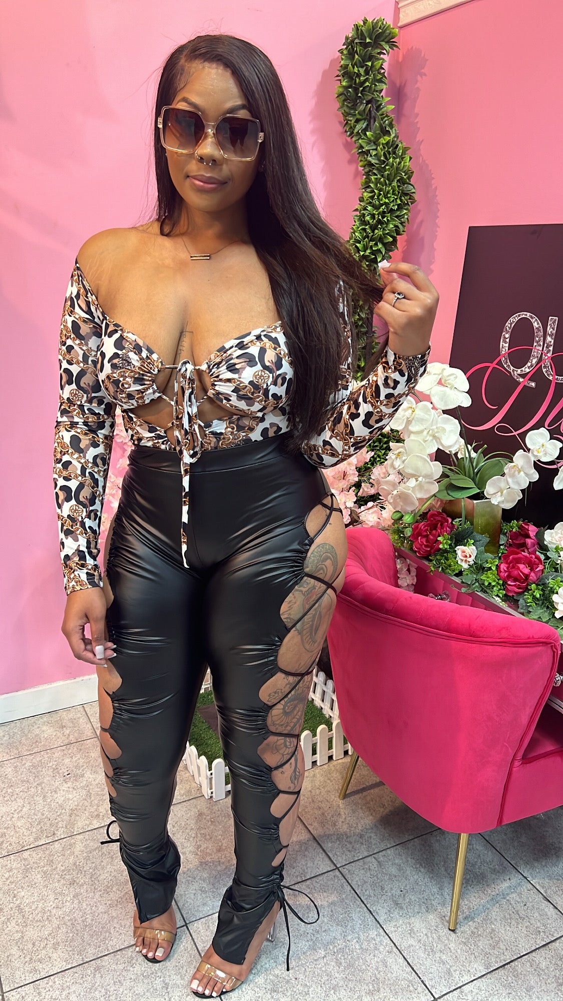 Sexy Leopard Bodysuit