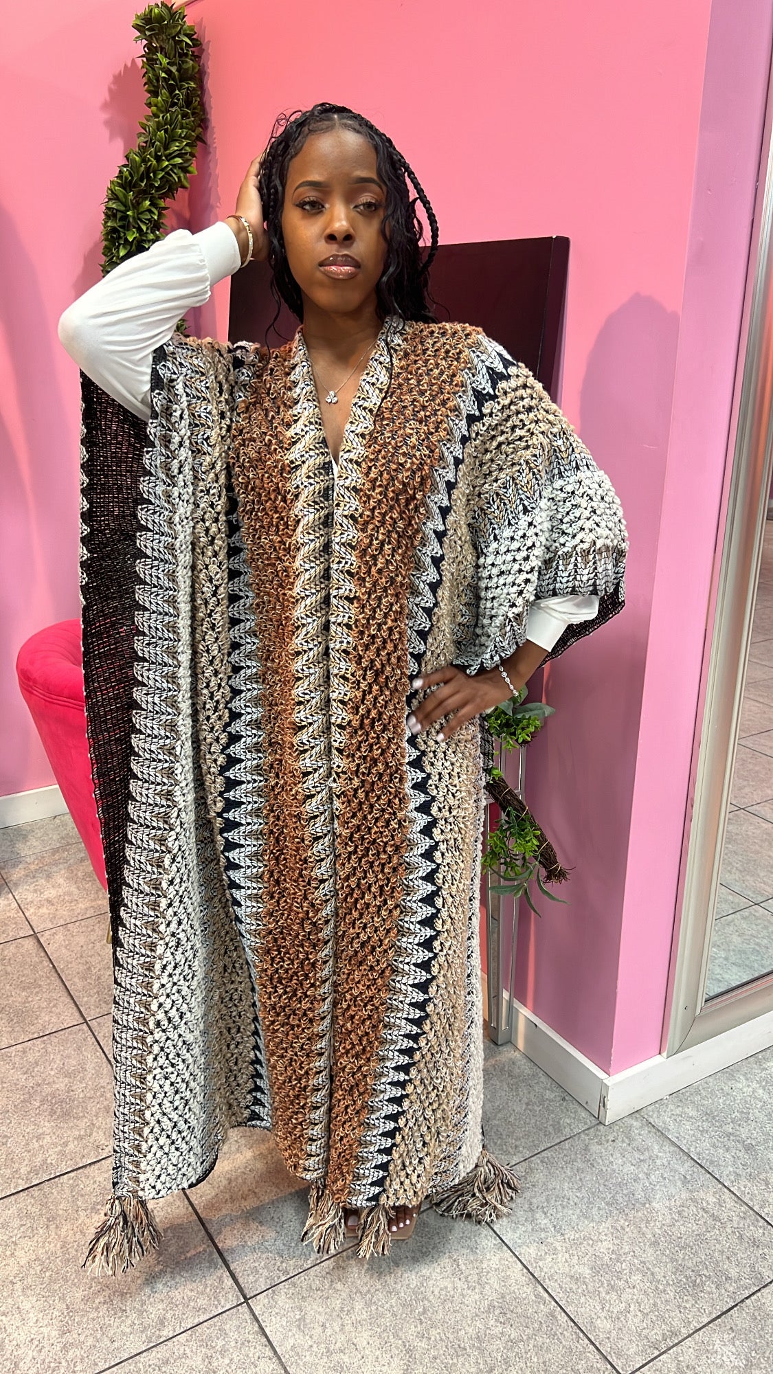 Elysian Knit Kimono Wrap