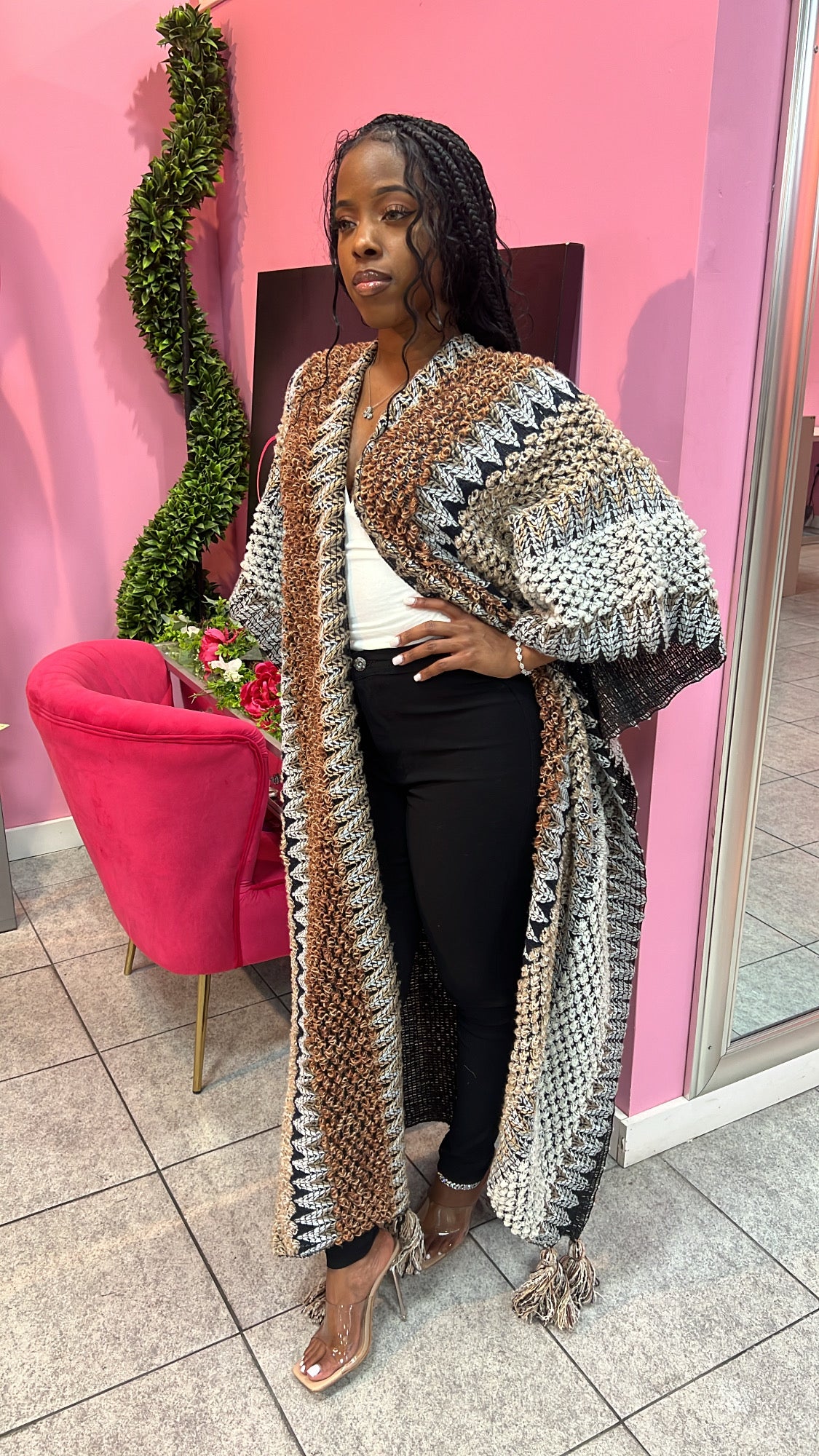 Elysian Knit Kimono Wrap