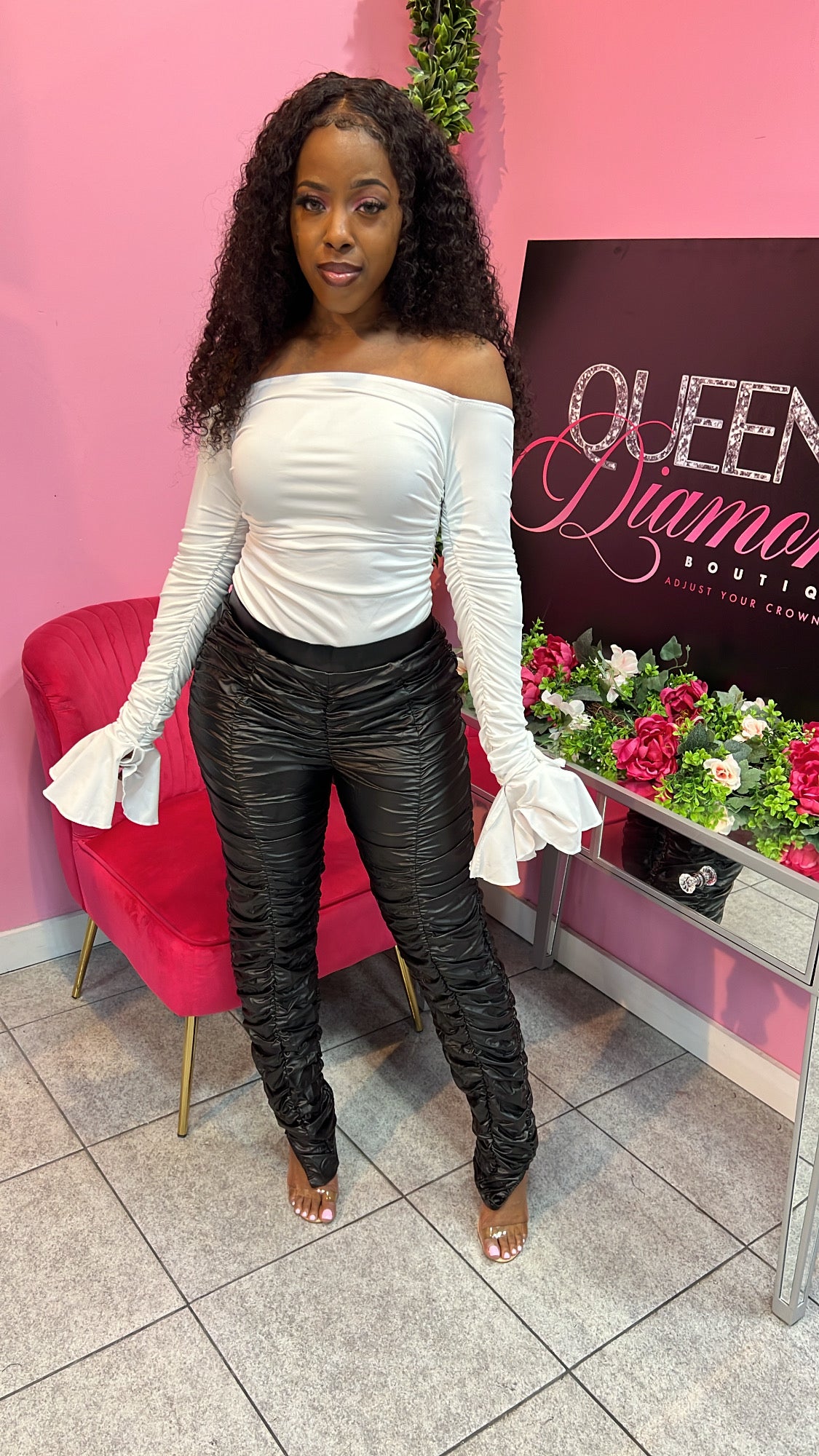 Extra Stack Leggings - Black