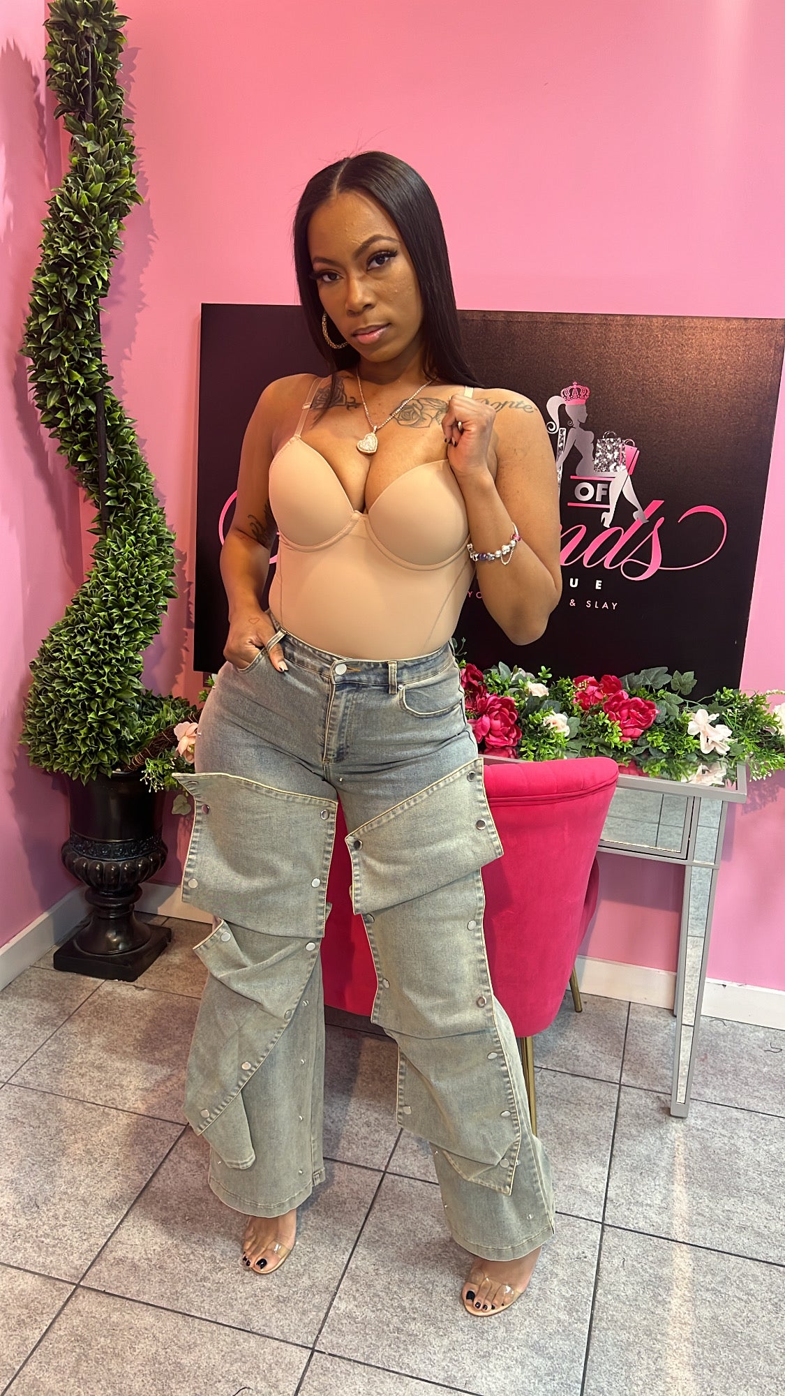Snap Jeans