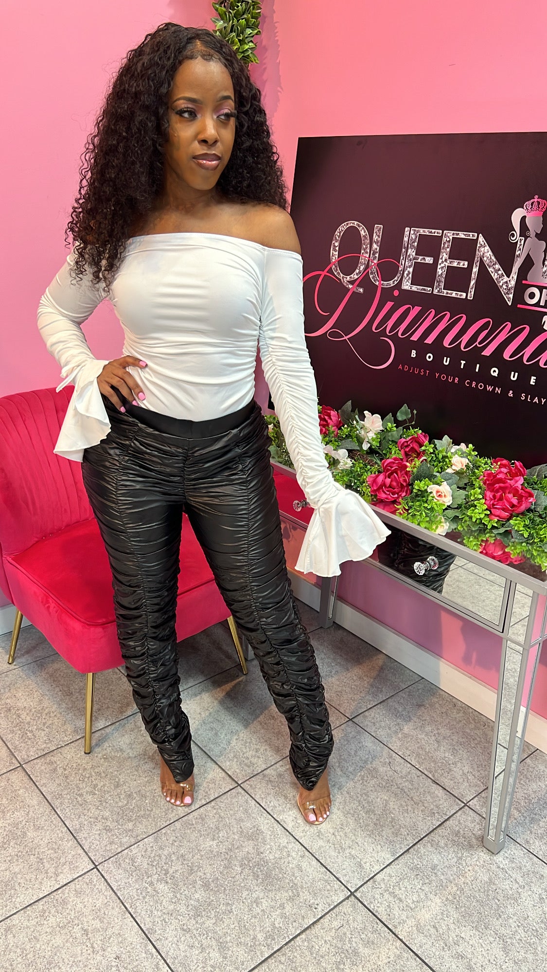 Extra Stack Leggings - Black