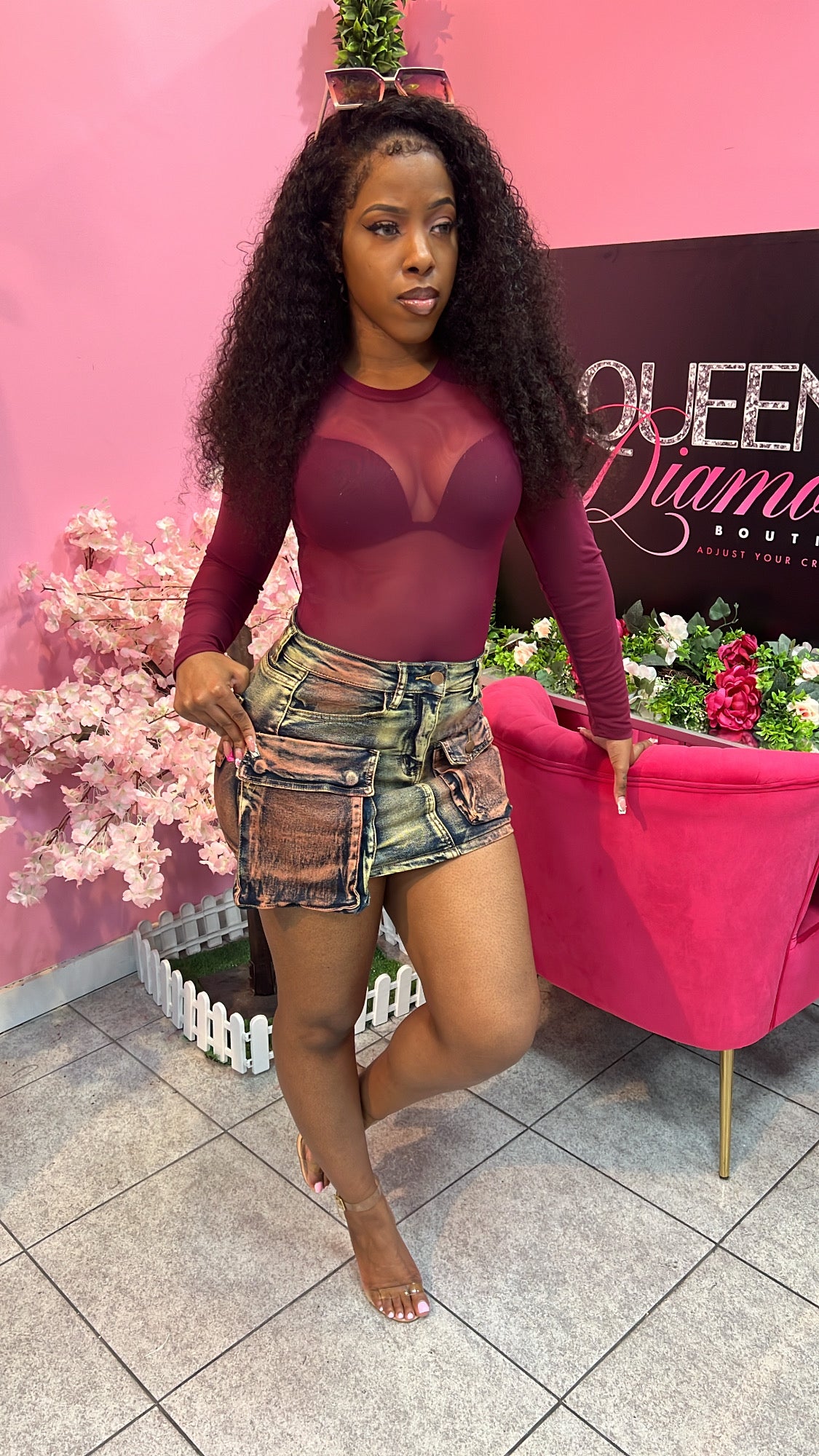Cargo Skirt - Multi Tint