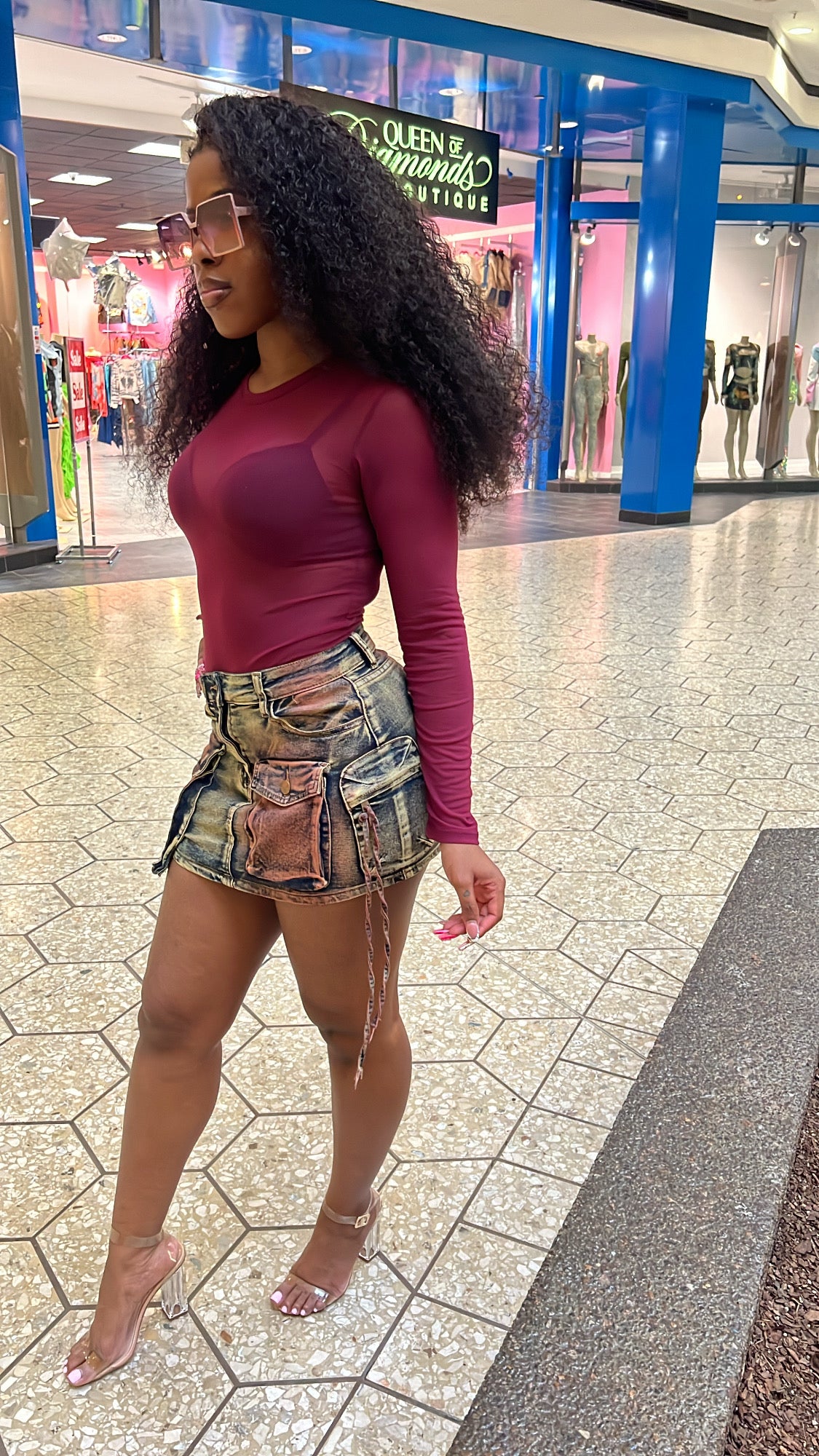 Cargo Skirt - Multi Tint