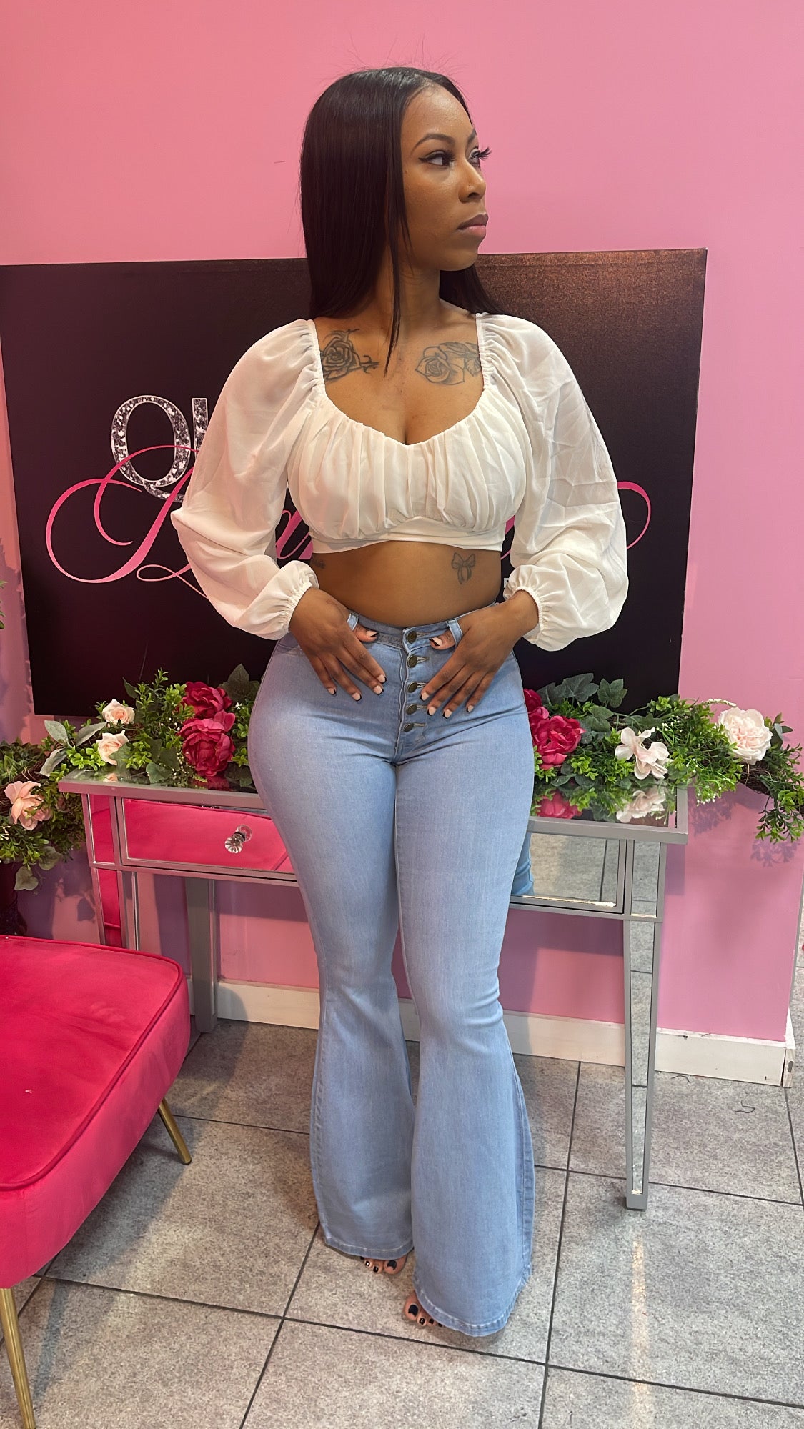 Sophie Blouse - White