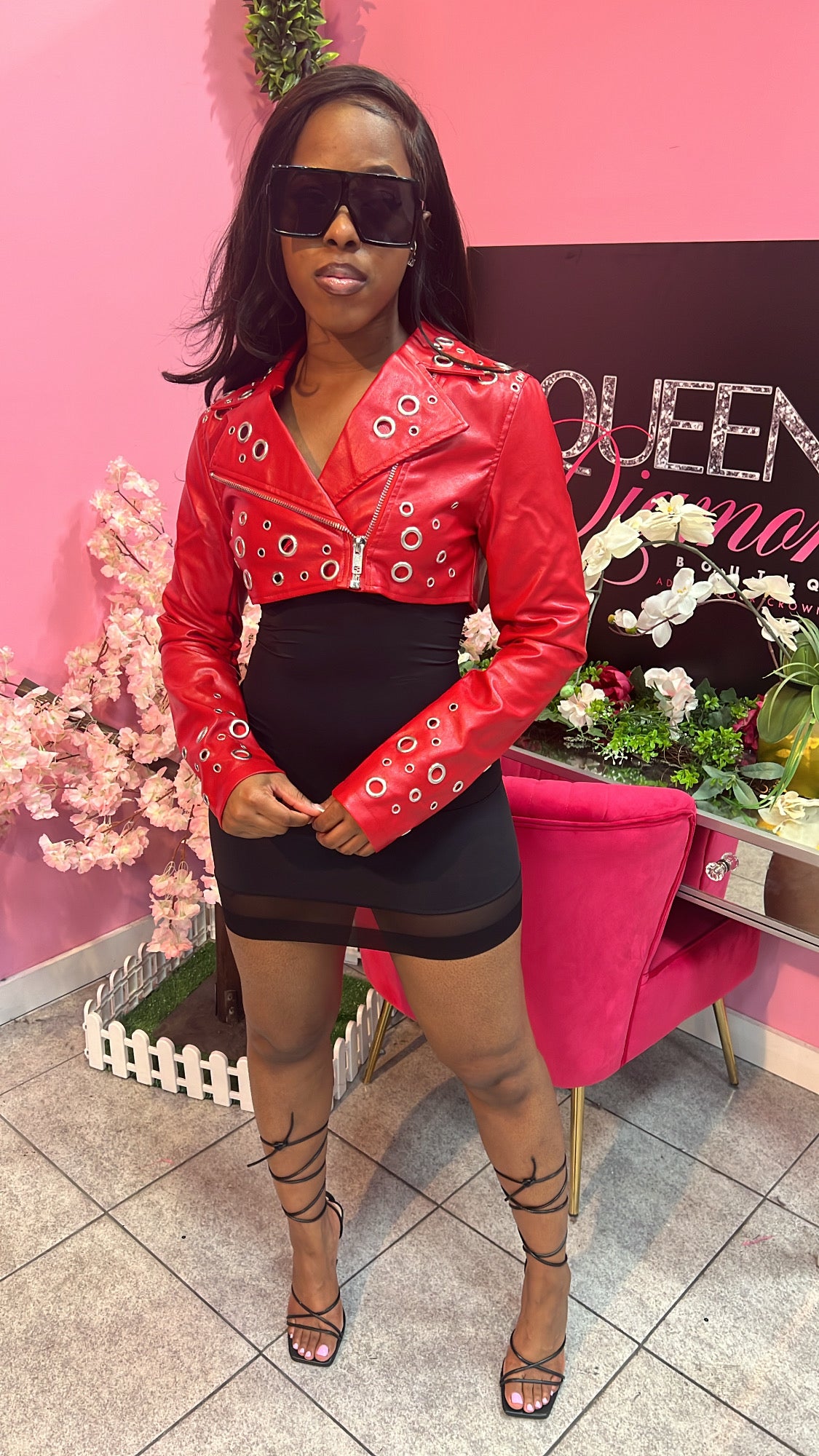 Jody Half Jacket - Red