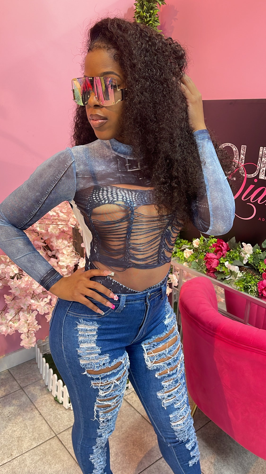 Jezebel Mesh Bodysuit