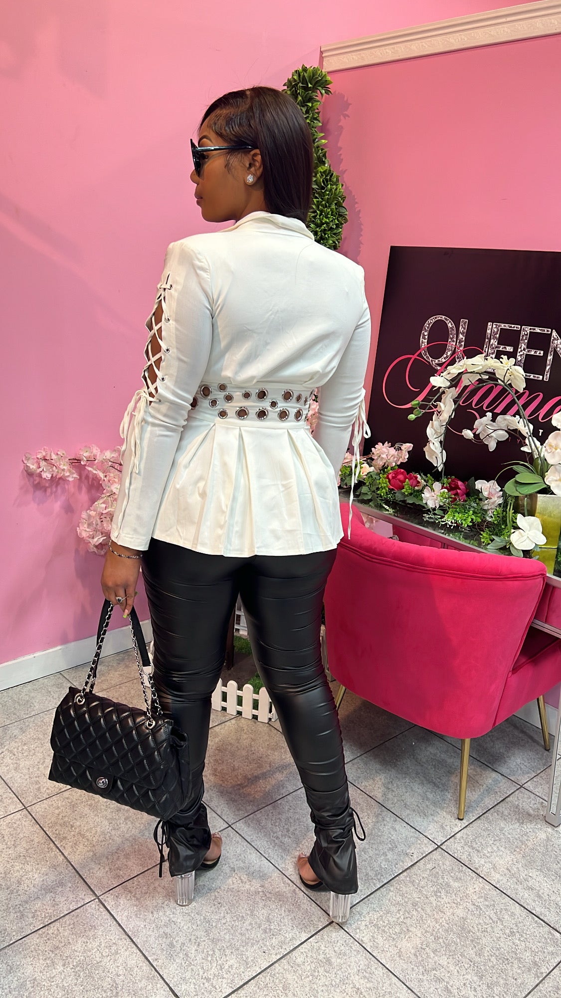 Doll Face Blazer - Off White
