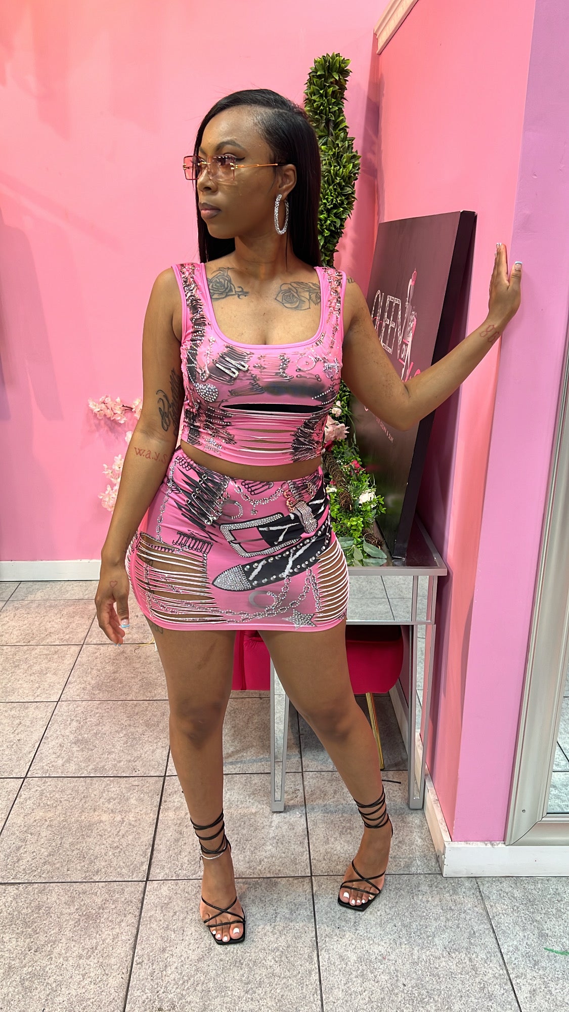 Nikki Skirt Set