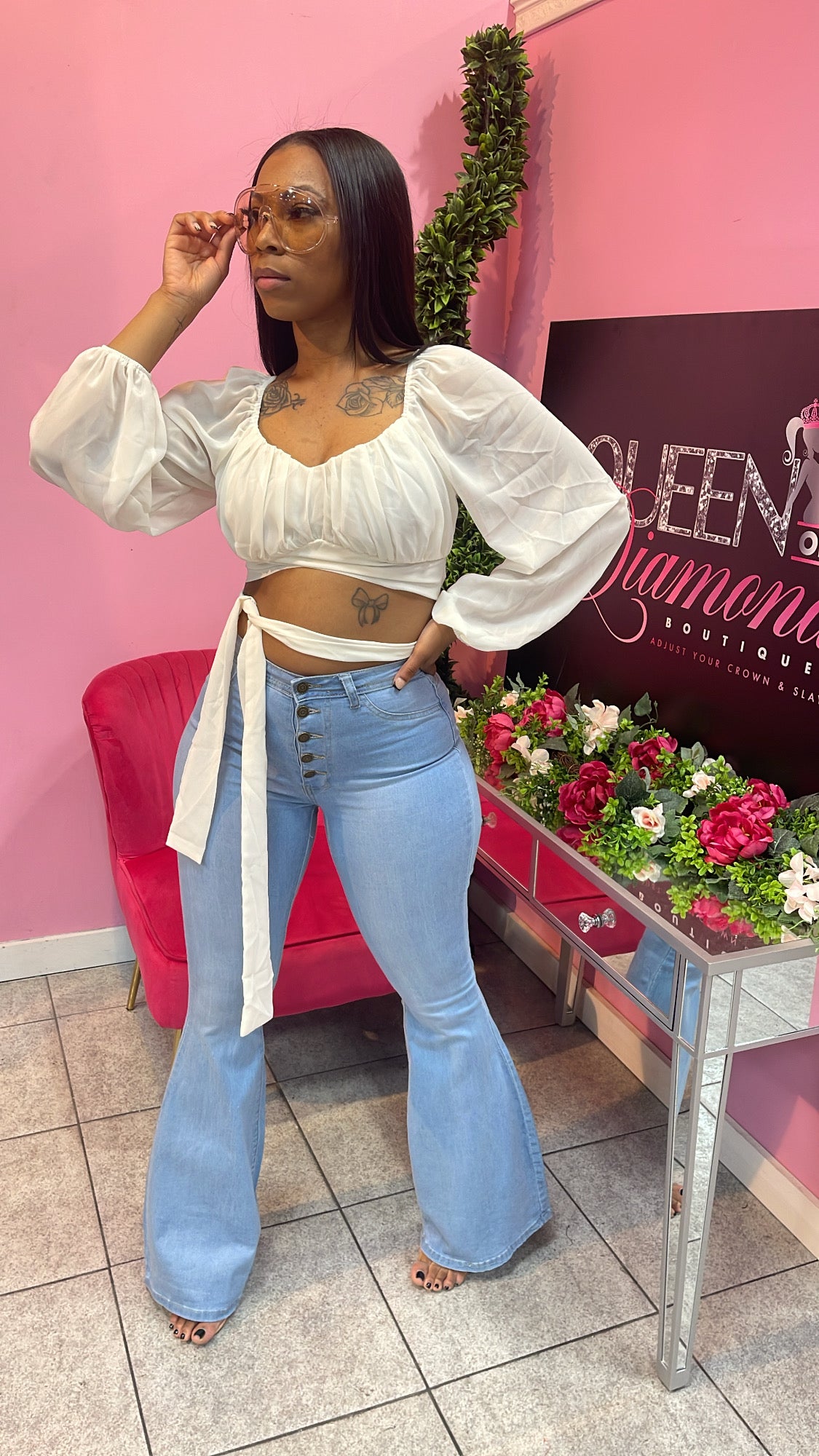 Sophie Blouse - White