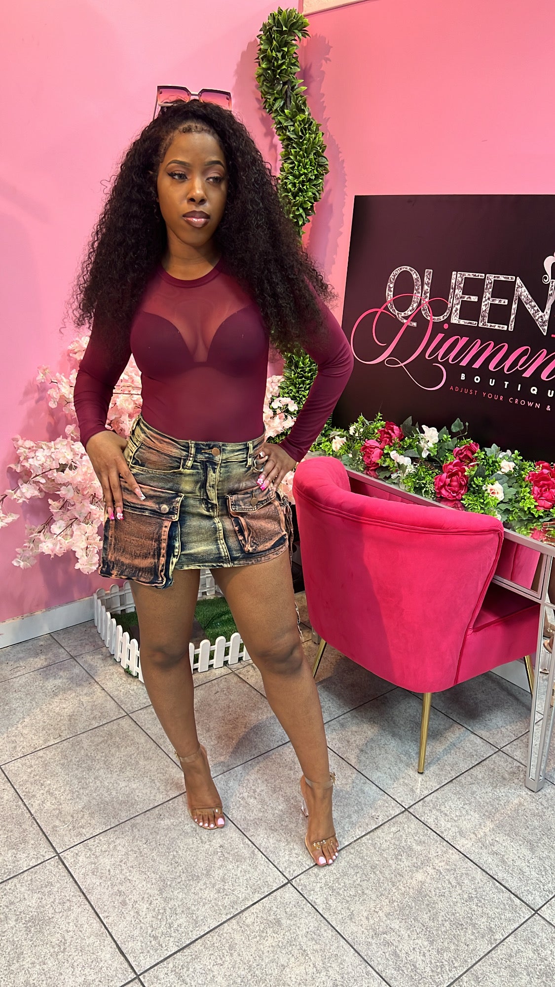 Cargo Skirt - Multi Tint