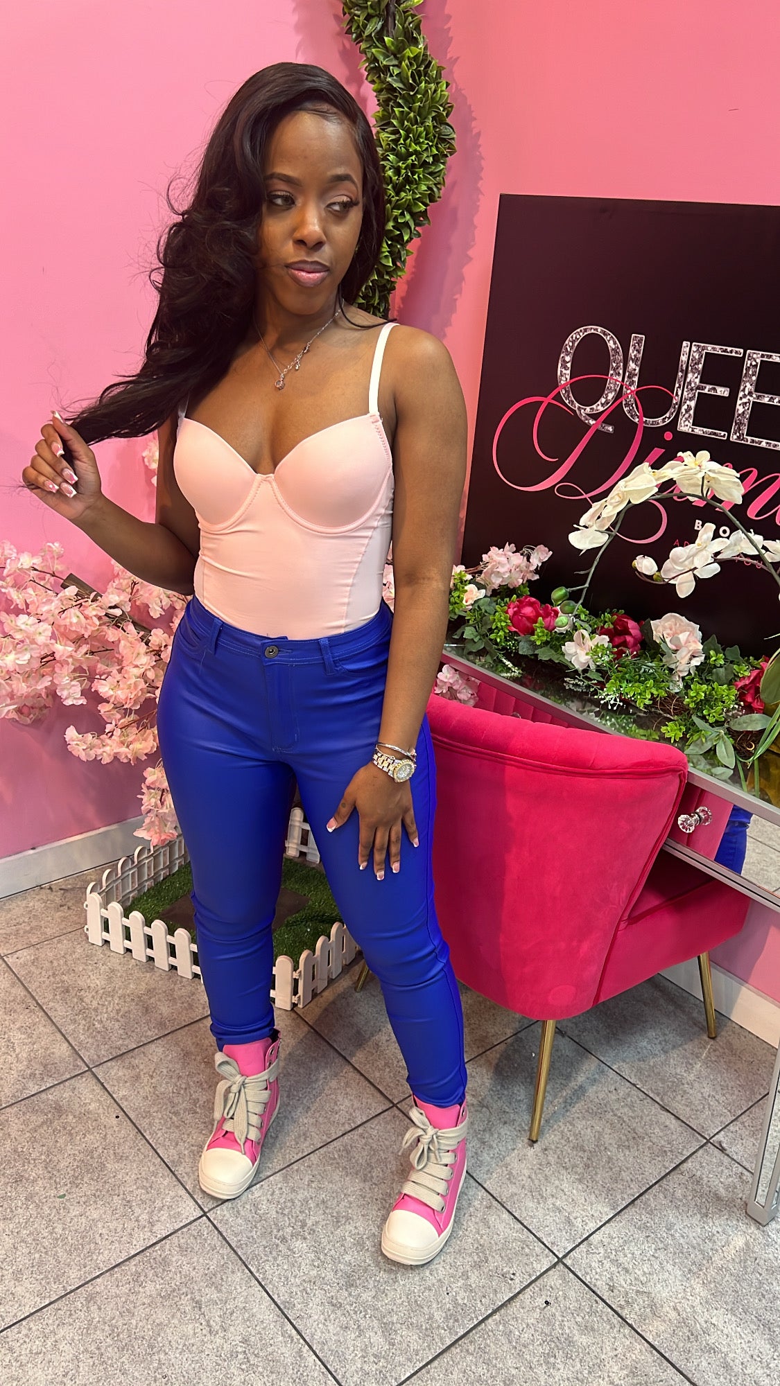 Bodied Bodysuit - Pink