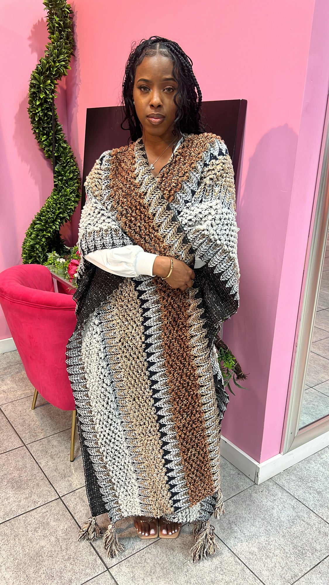 Elysian Knit Kimono Wrap