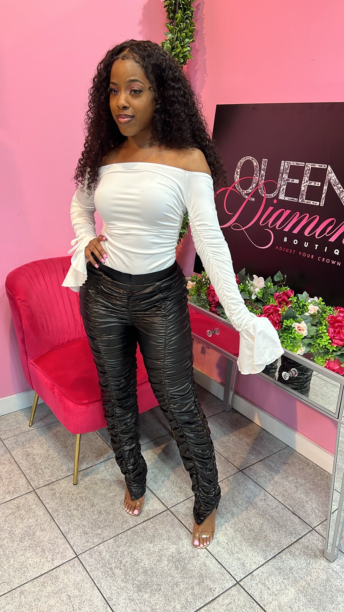 Extra Stack Leggings - Black