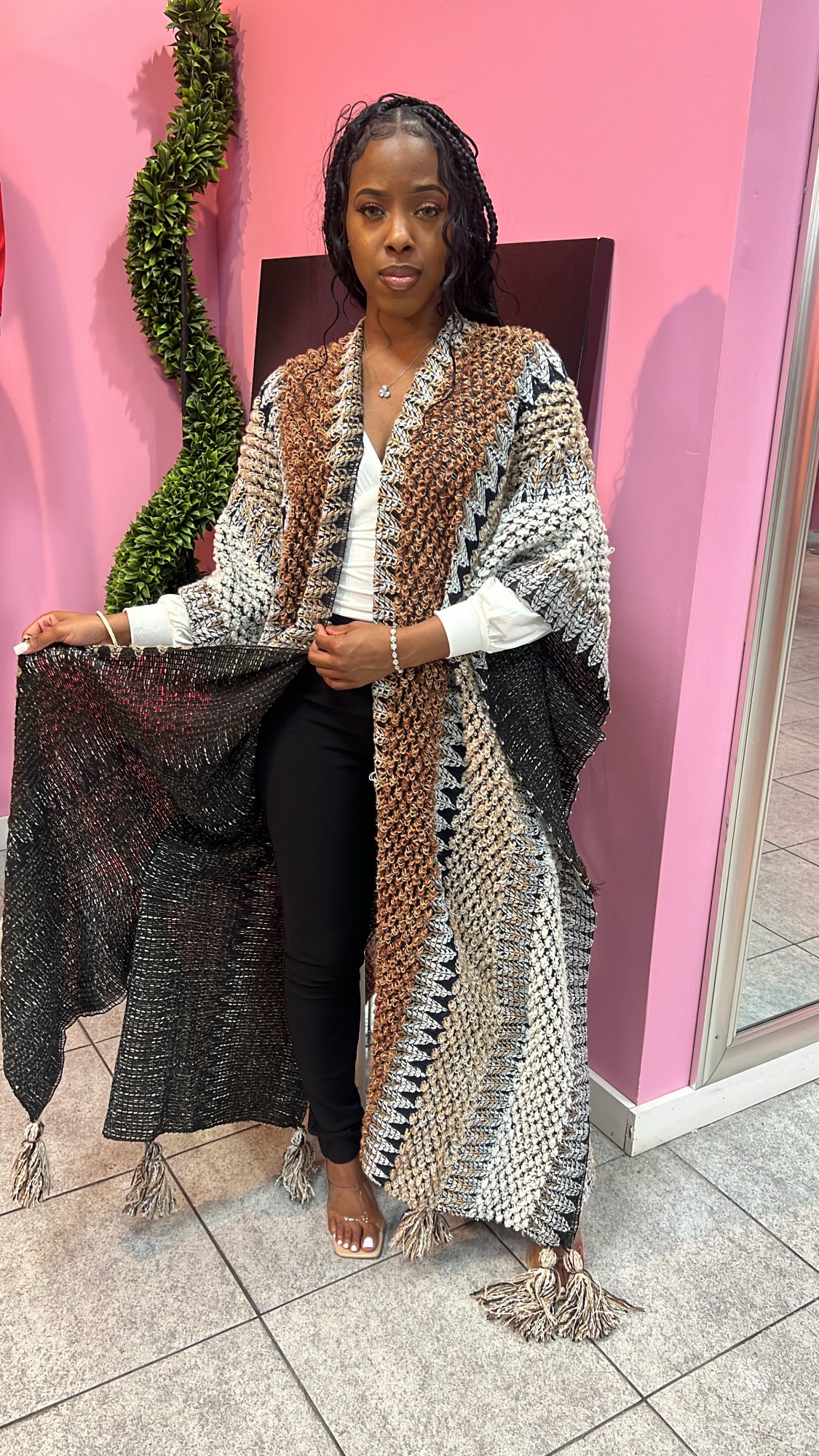 Elysian Knit Kimono Wrap