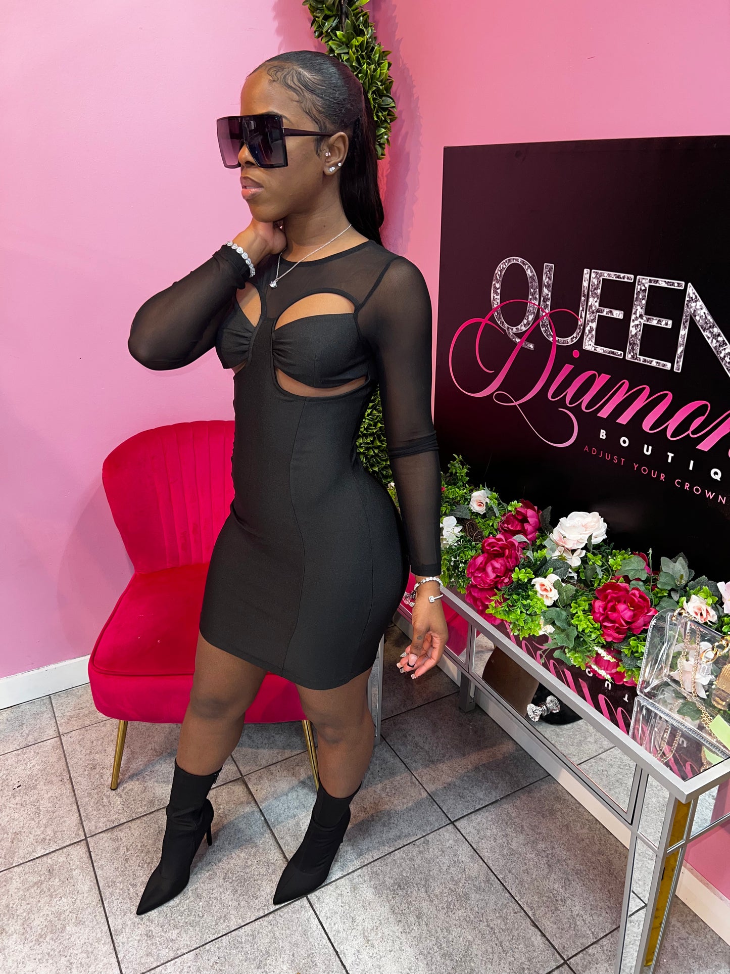 Siddity Dress - Black