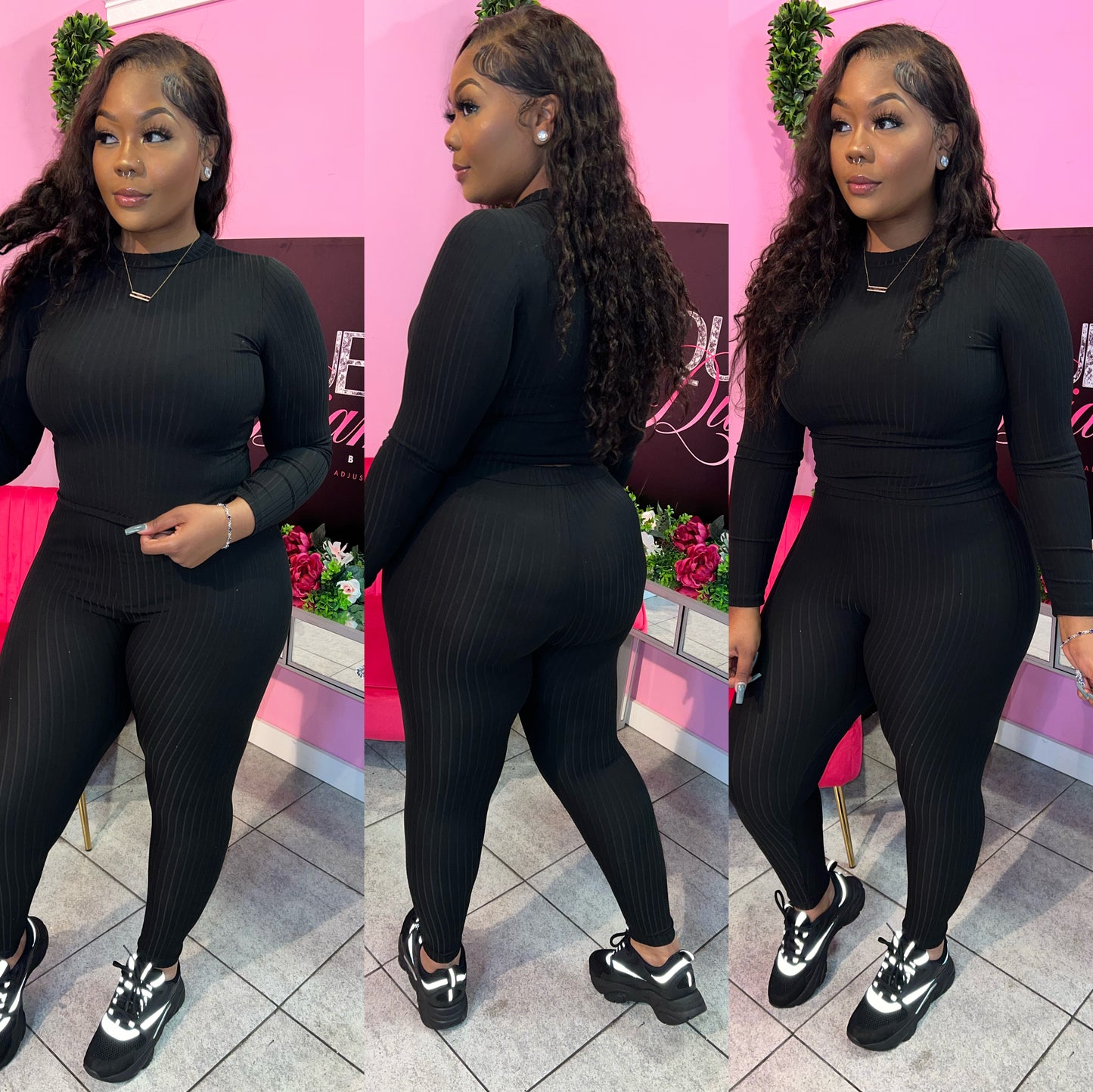 Fall For It Set - Black