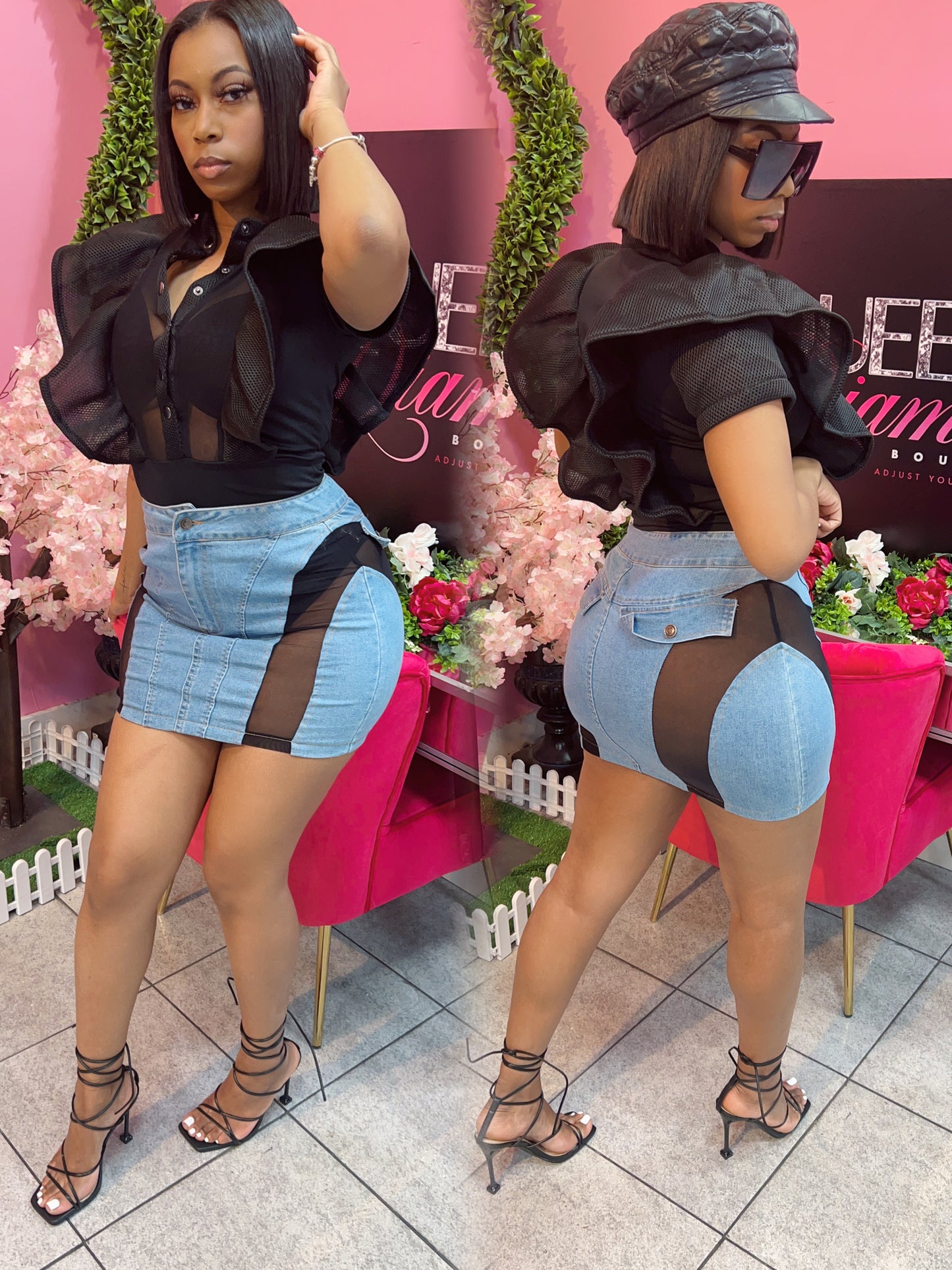 Dolly Bodysuit - Black