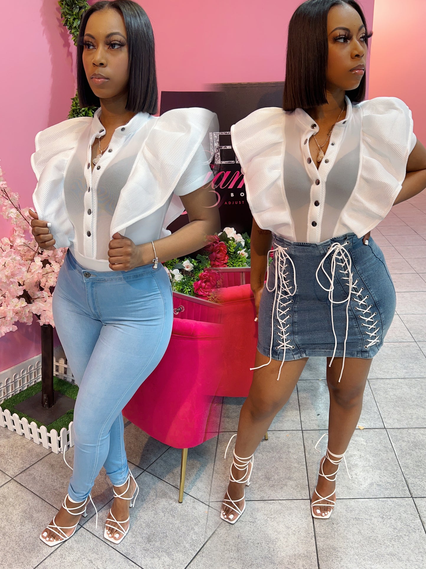 Dolly Bodysuit - White