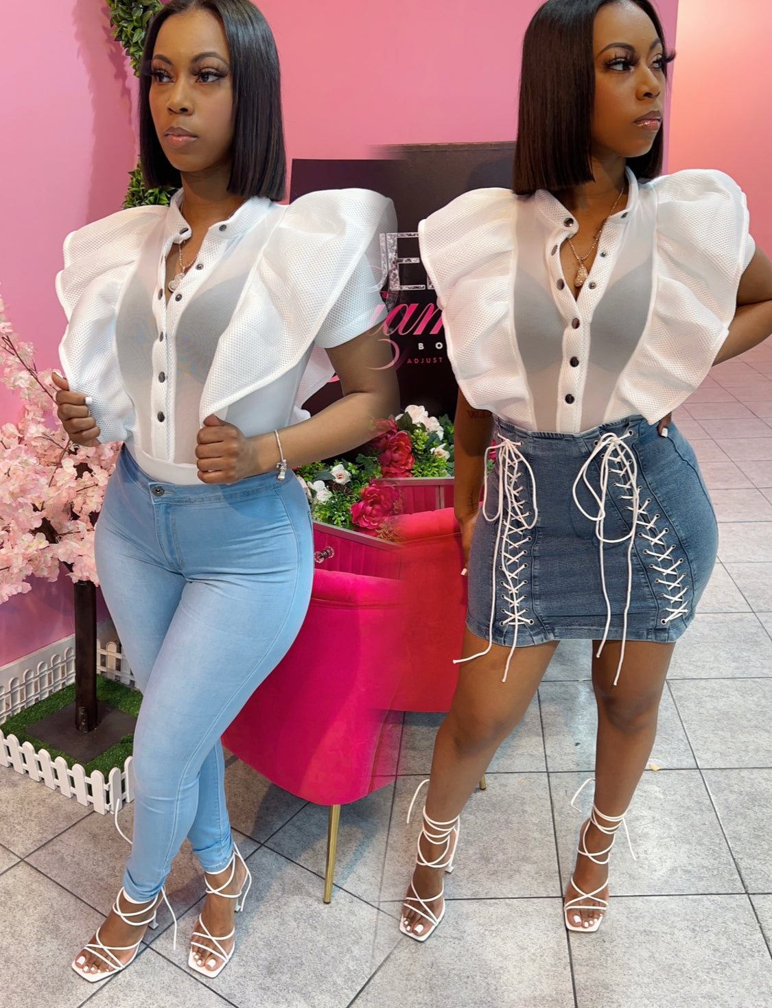 Dolly Bodysuit - White