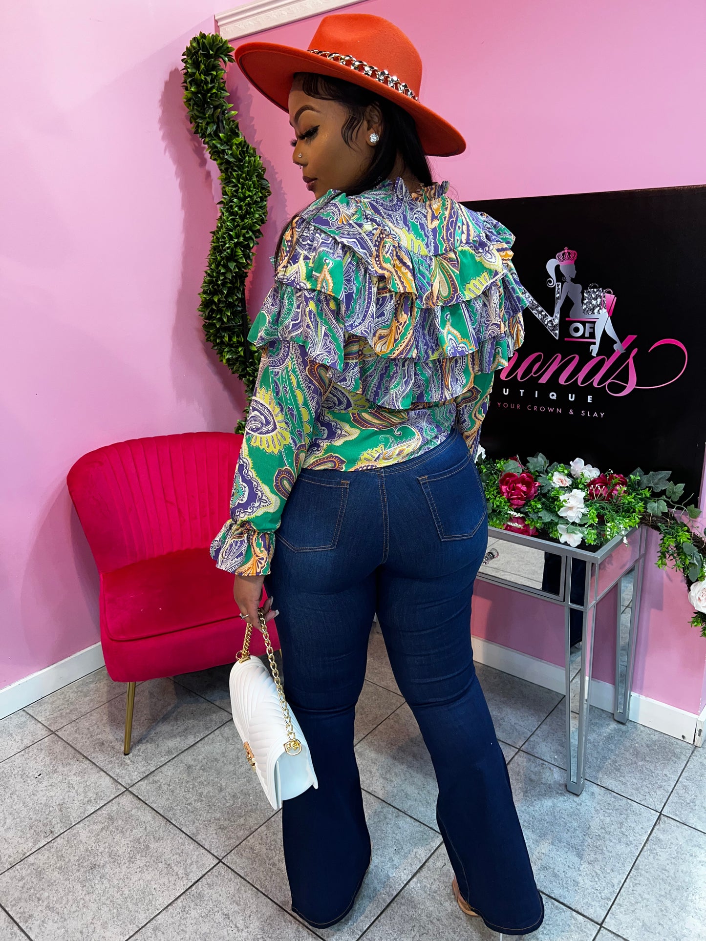 Ruffle Patrice Blouse