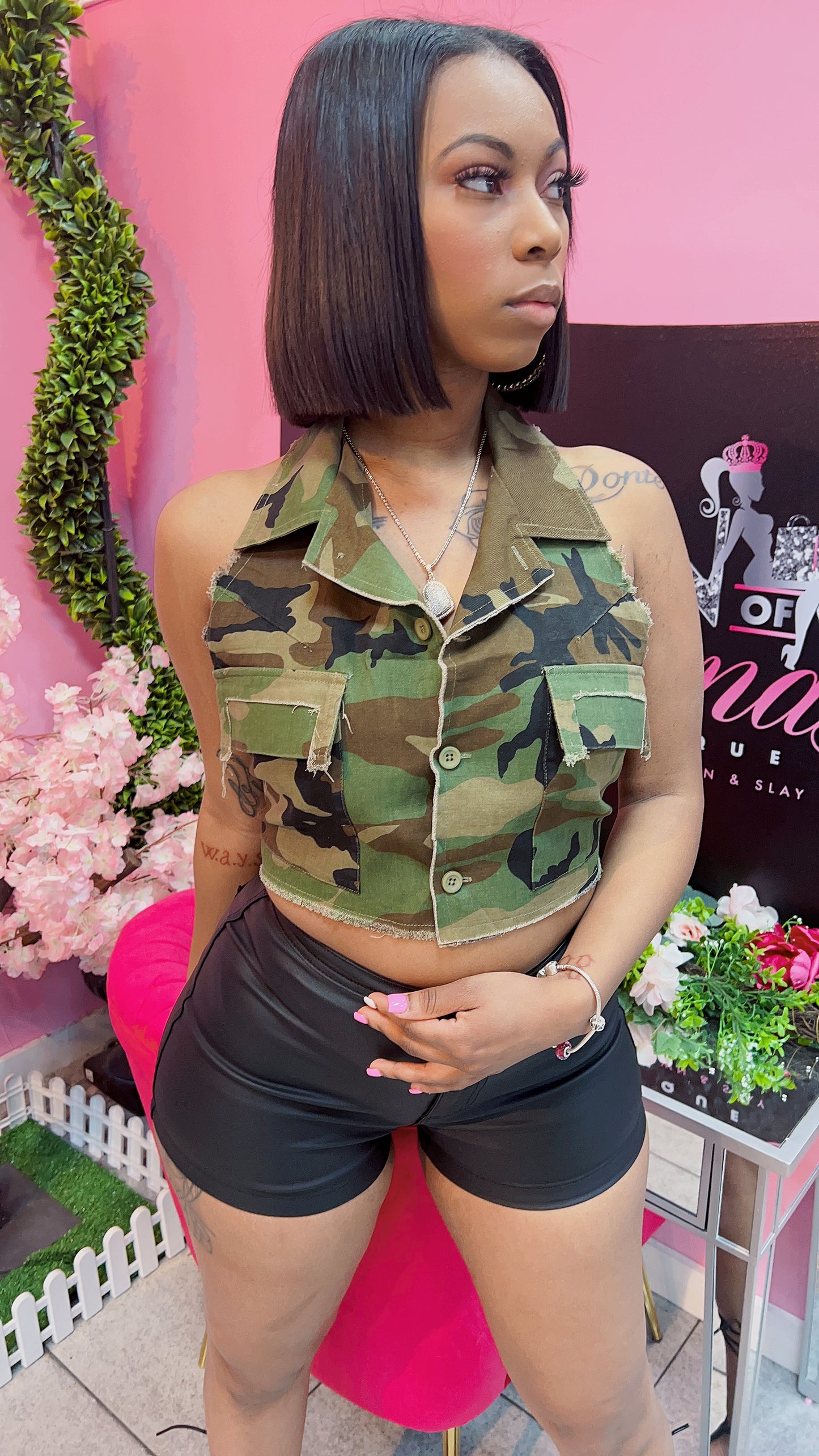 Halter Camo Vest
