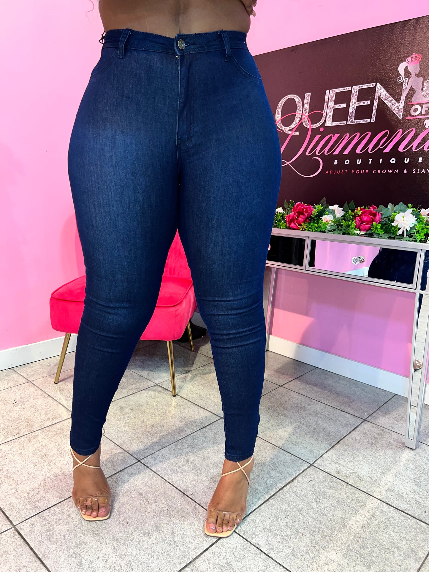 Factor Denim Jeans - Dark Blue