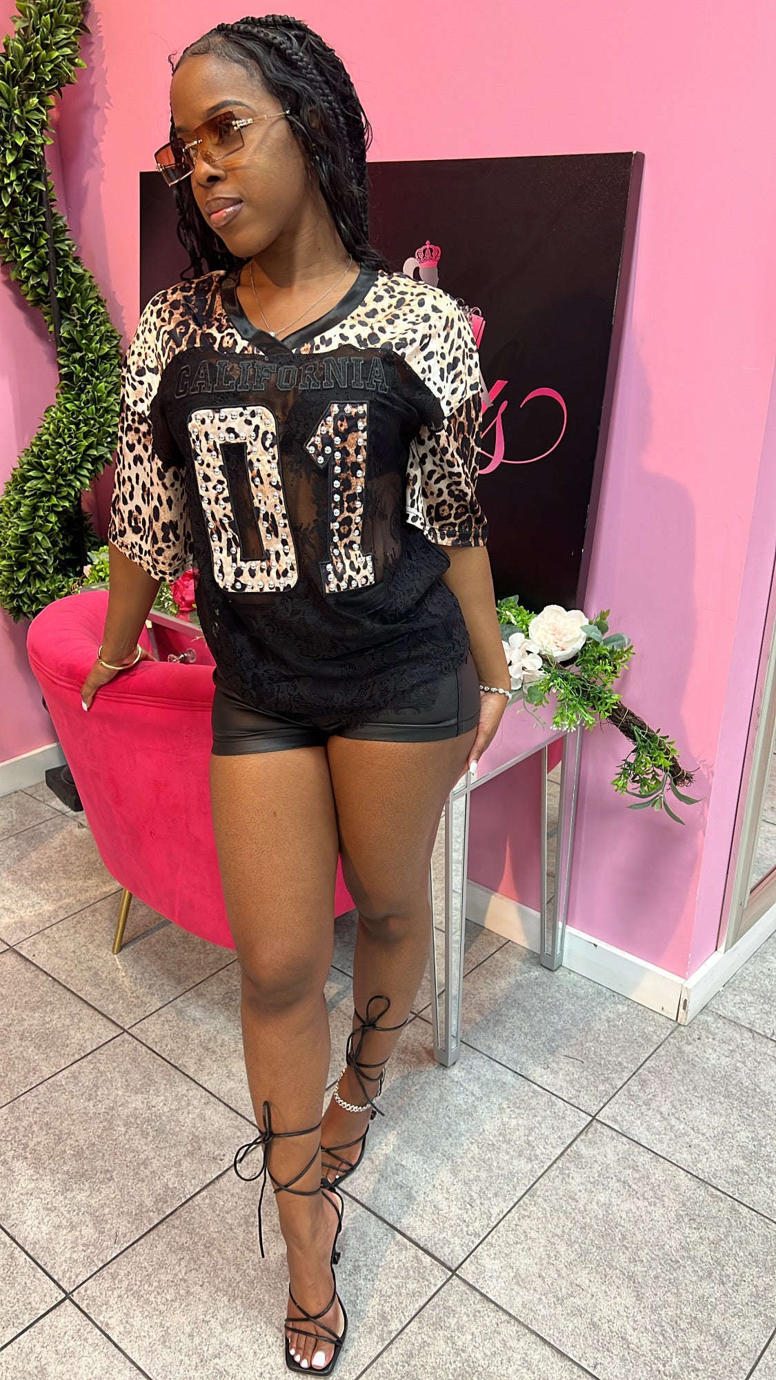 Wild Lace Varsity Tee