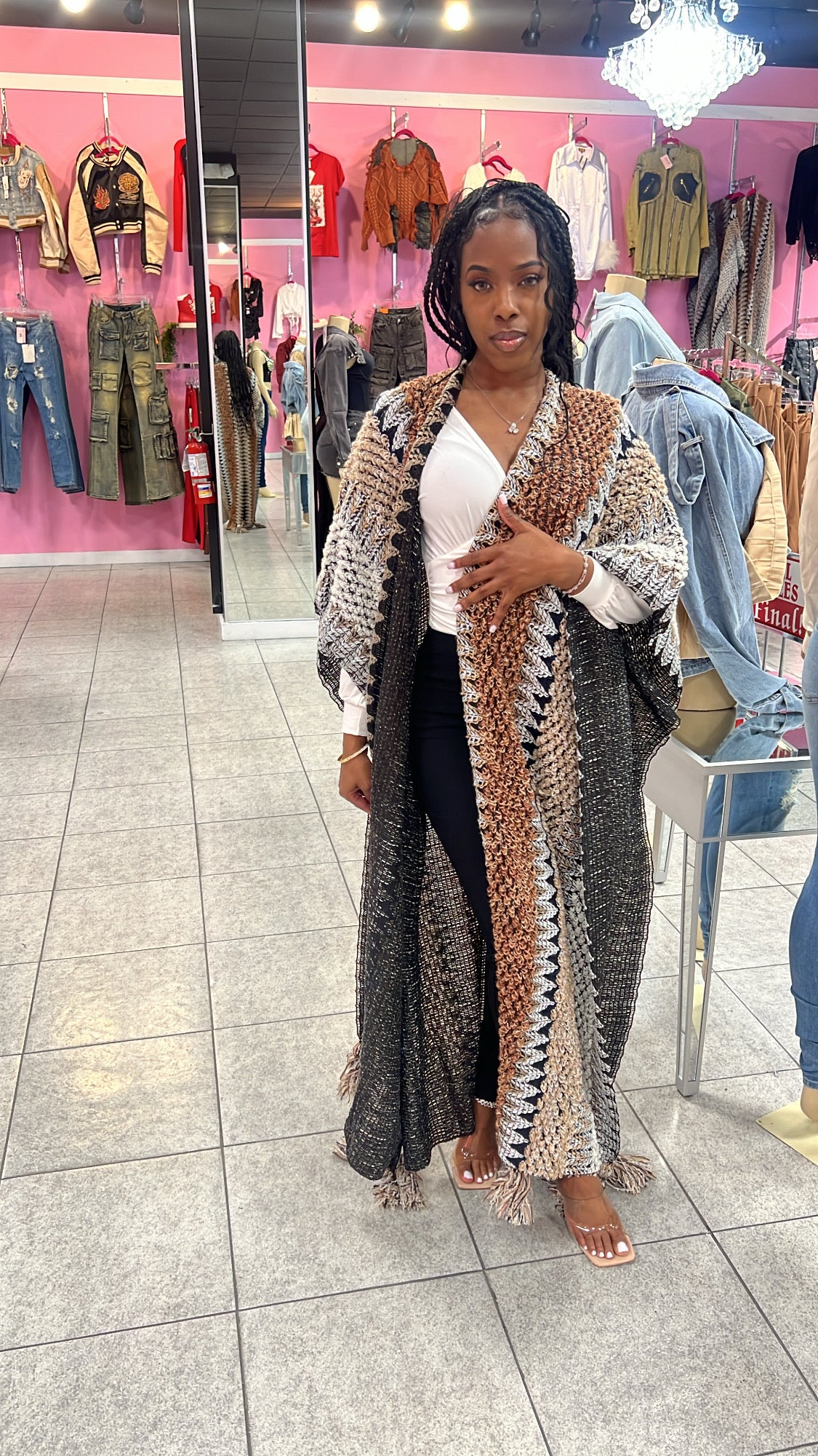 Elysian Knit Kimono Wrap