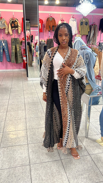 Elysian Knit Kimono Wrap