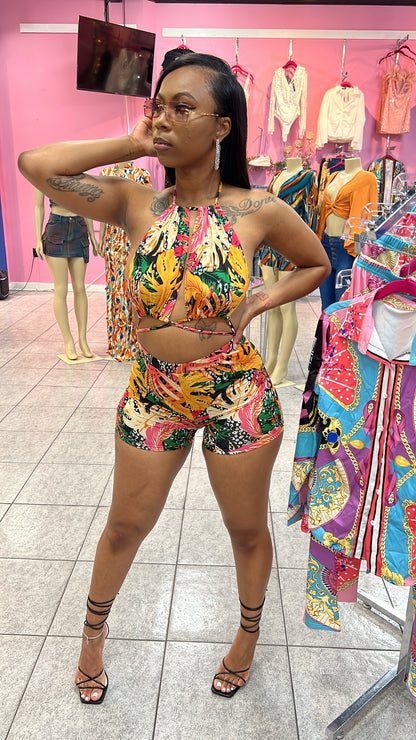 Tropical Romper