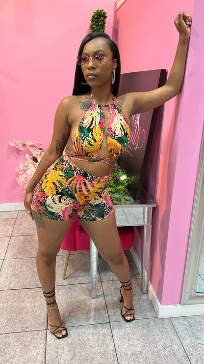 Tropical Romper
