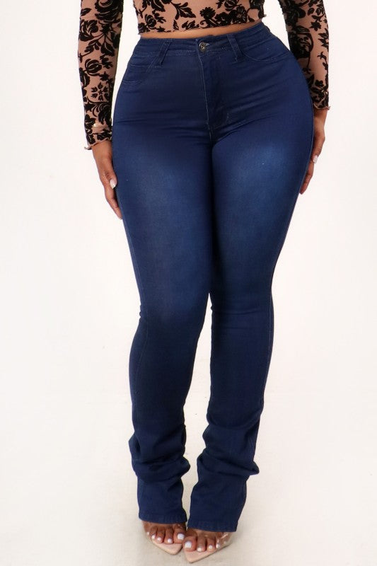 Famous Stack Jeans - Dark Denim