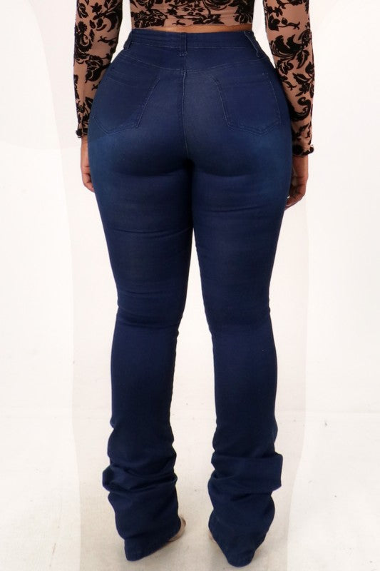 Famous Stack Jeans - Dark Denim