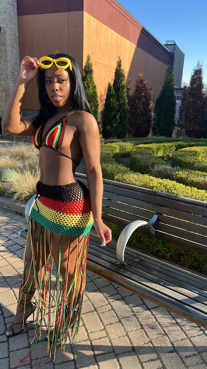 Rasta Skirt Set