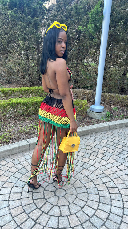 Rasta Skirt Set