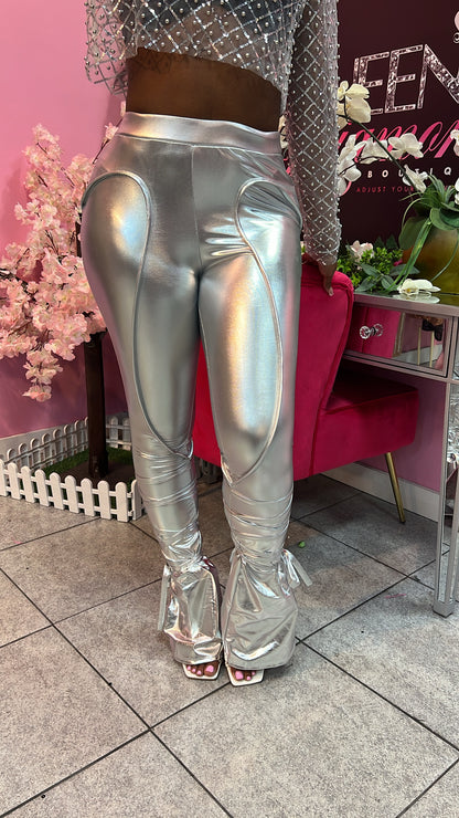 Glamour Leggings - Silver