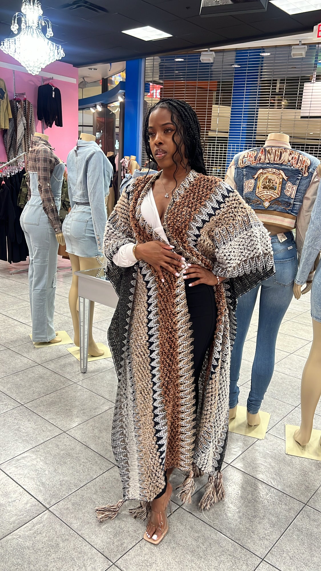 Elysian Knit Kimono Wrap