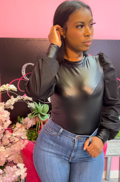 Liquid Puff Blouse