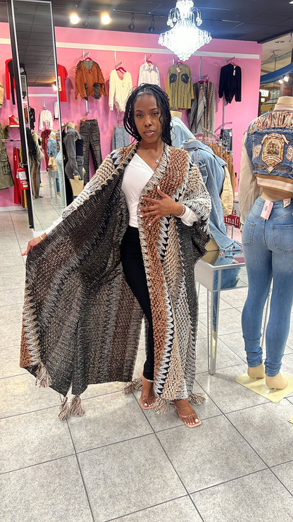 Elysian Knit Kimono Wrap