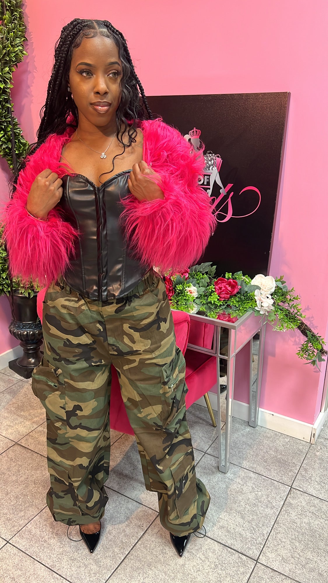 Fierce Fuchsia Fur