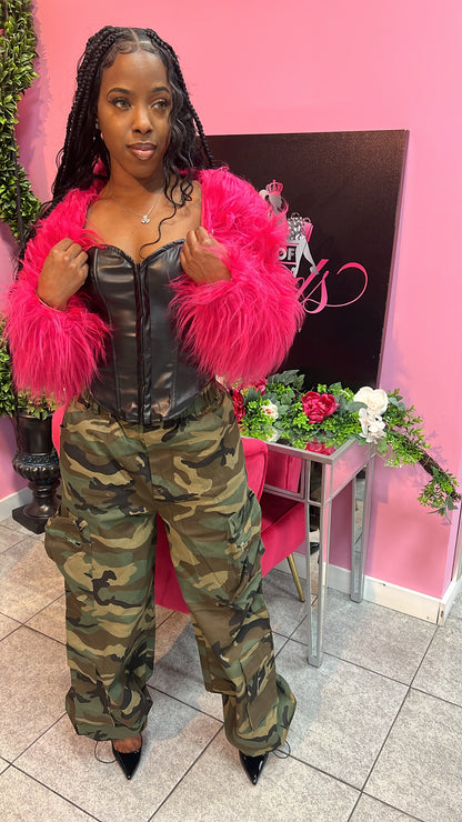 Fierce Fuchsia Fur