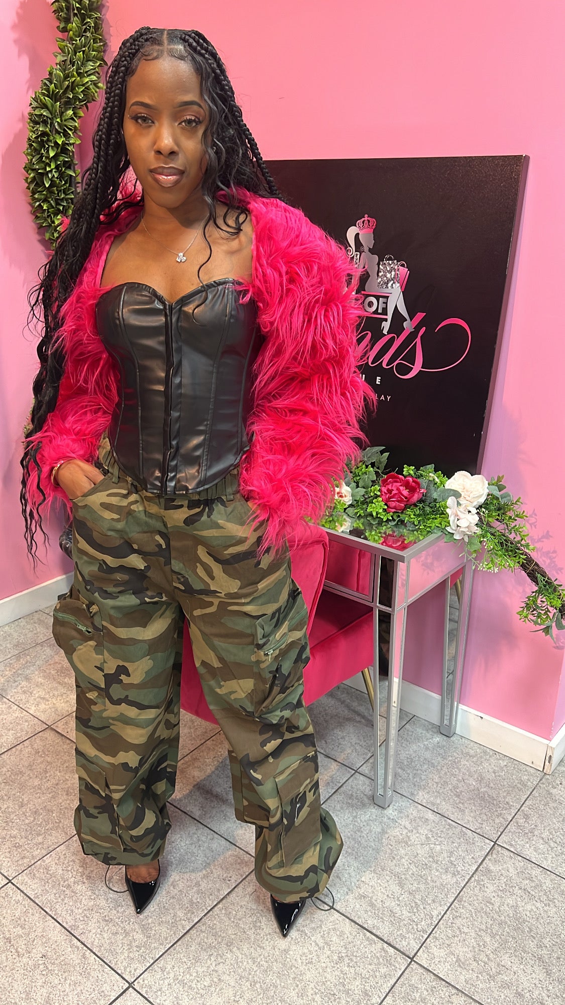 Fierce Fuchsia Fur