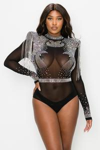 Royale Bodysuit - Black