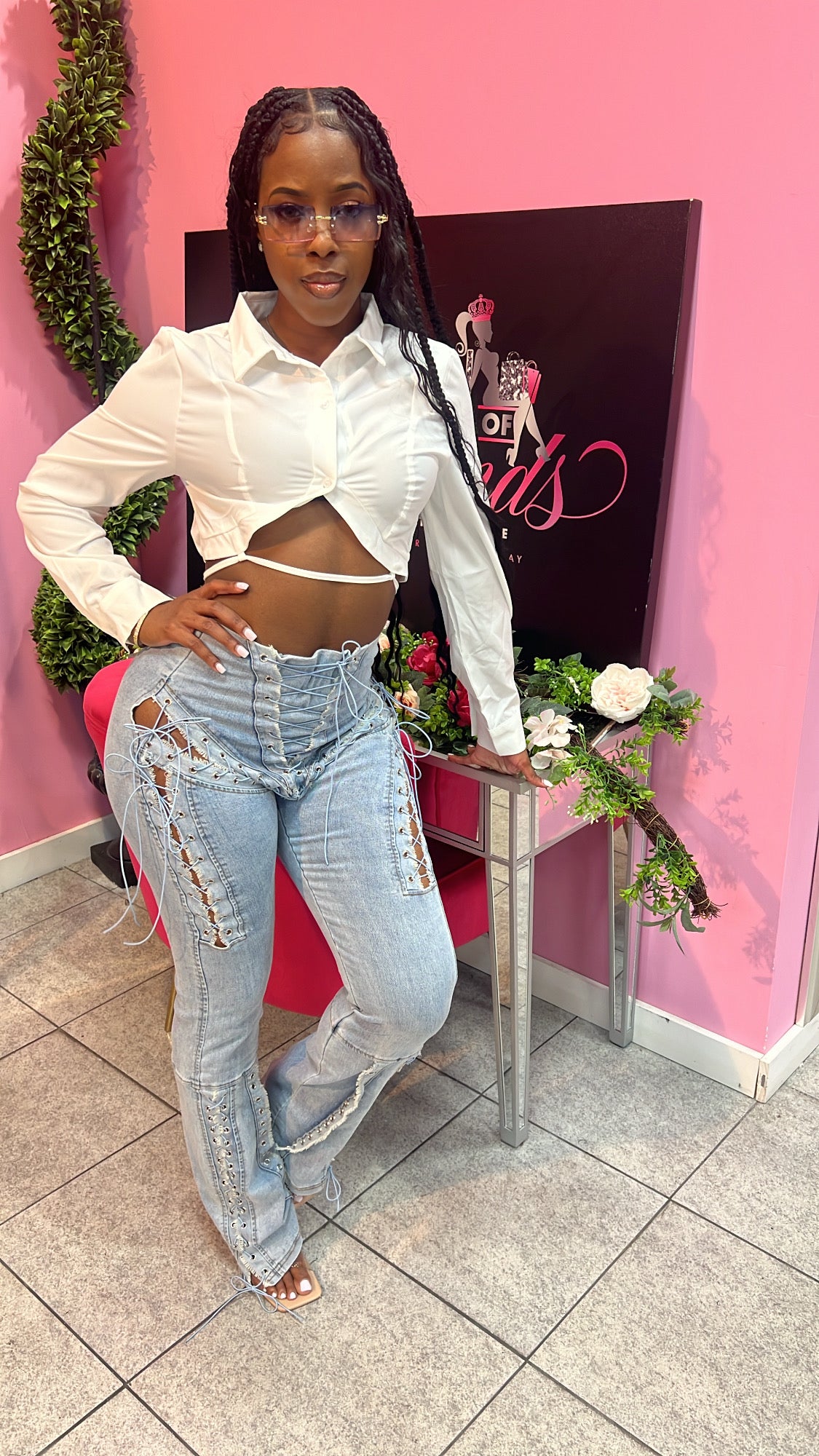 Tie Me Up Chic Blouse