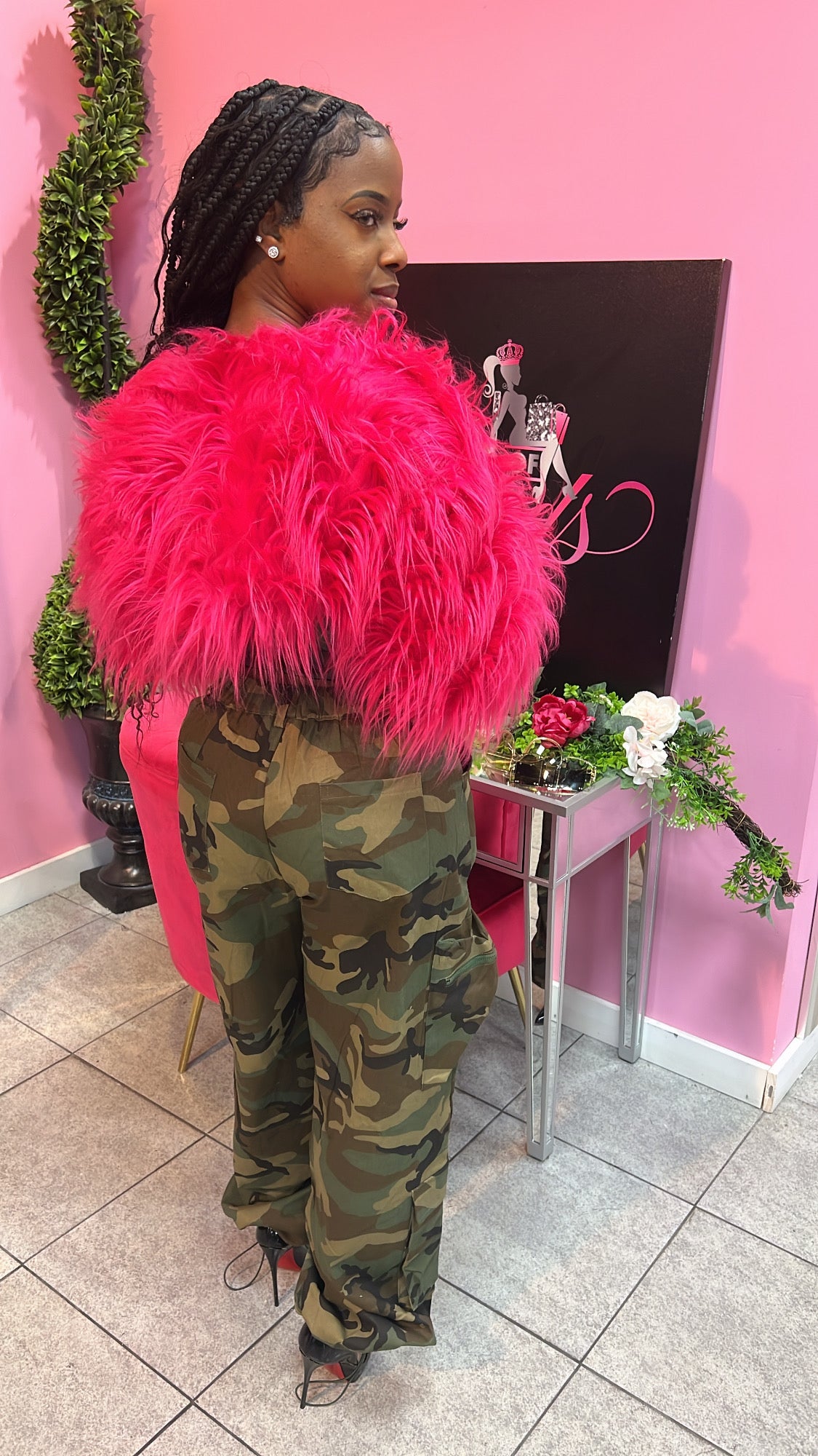 Fierce Fuchsia Fur